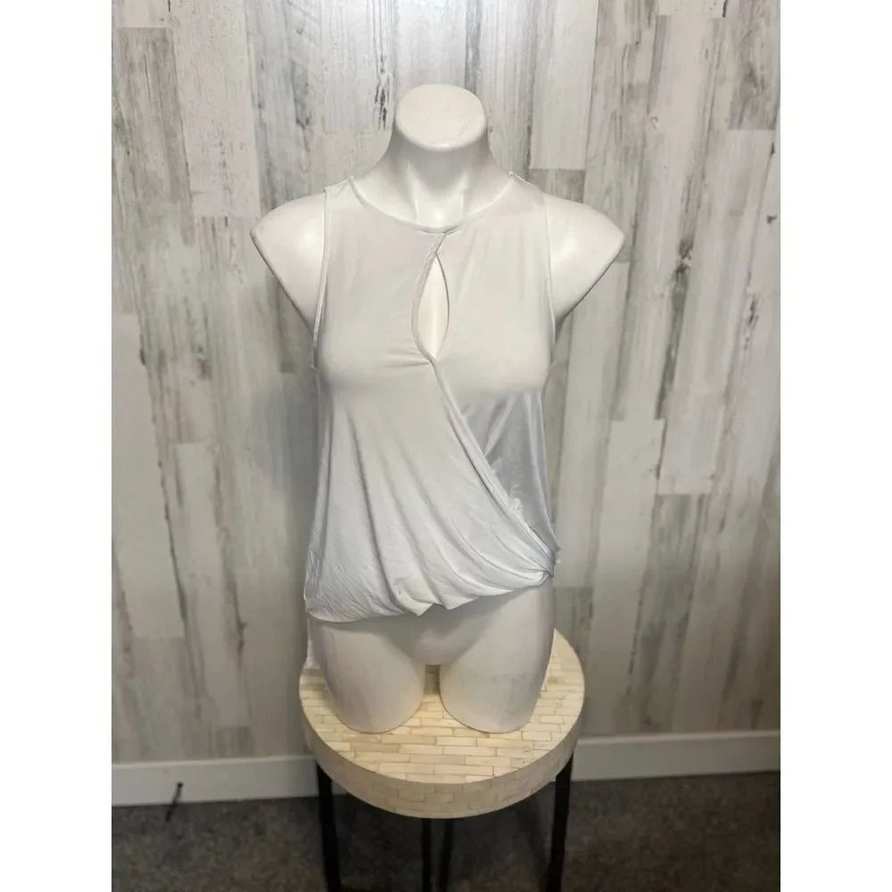 White tank top